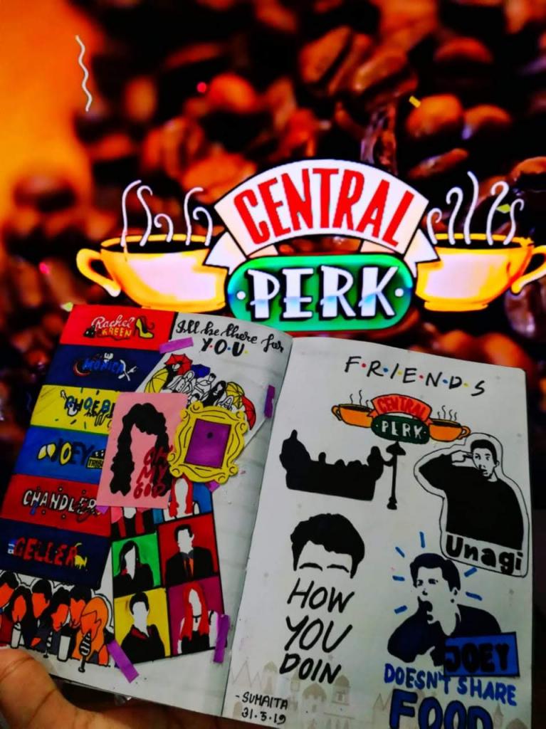 TV Shows in Art Journal Entries